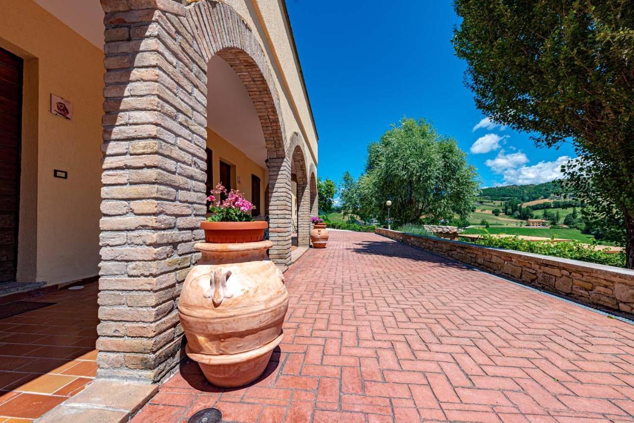 Abadia Farneto Villa Gubbio Exterior foto
